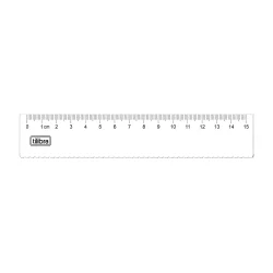 Régua Tilibra 15 cm — H&H Suprimentos Corporativos