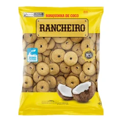 Rosquinha de Coco Rancheiro 300 g — H&H Suprimentos Corporativos