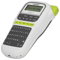 Rotulador Eletrônico Portátil Brother PT-H110 Branco — H&H Suprimentos Corporativos