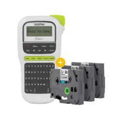 Rotulador Eletrônico Portátil Brother PT-H110BP — H&H Suprimentos Corporativos