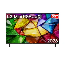 Smart TV LG Mini RGB evo 55" 4K 55MRGB85BSC — H&H Suprimentos Corporativos