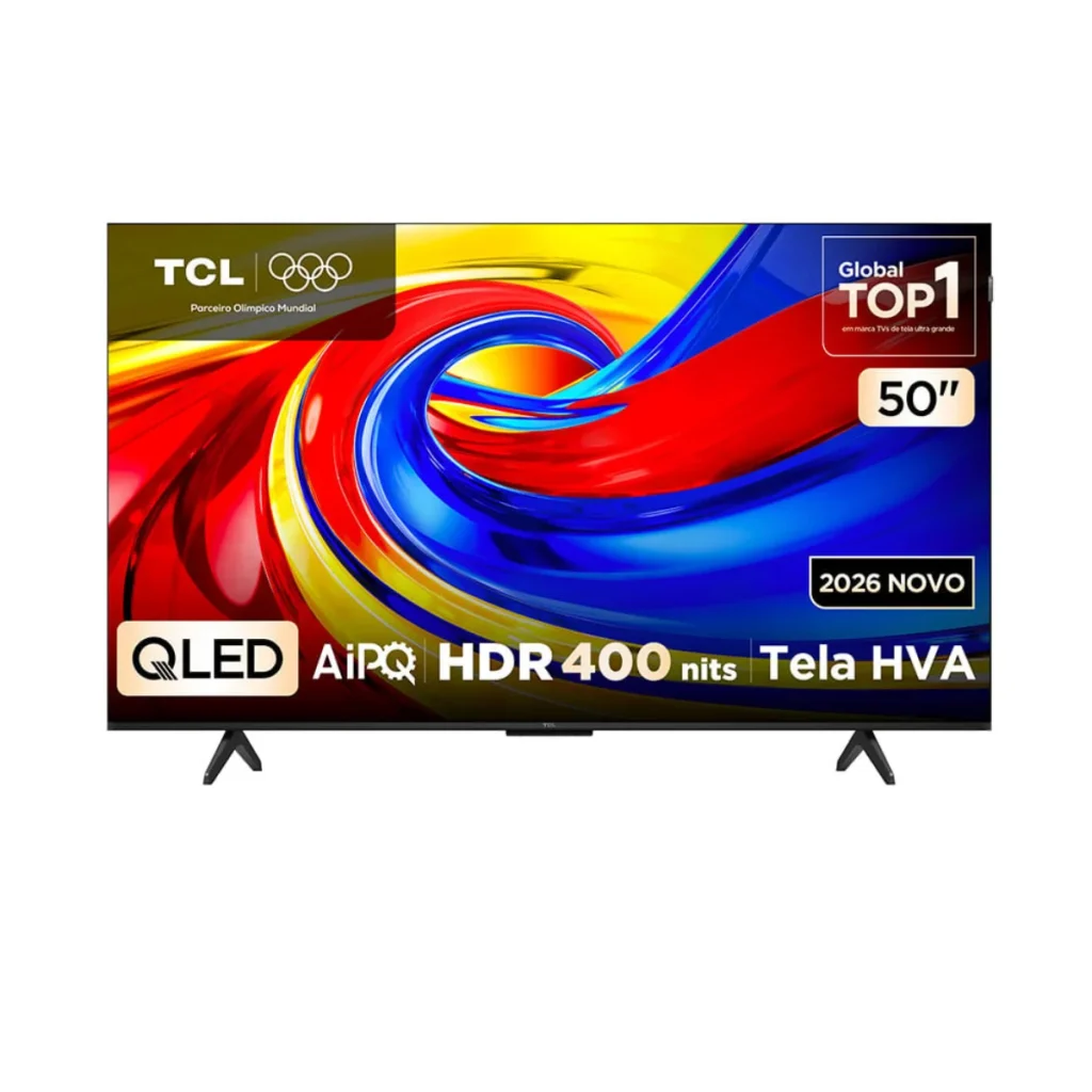 Smart TV tcl P7L 50" qled 4K google TV 50P7L