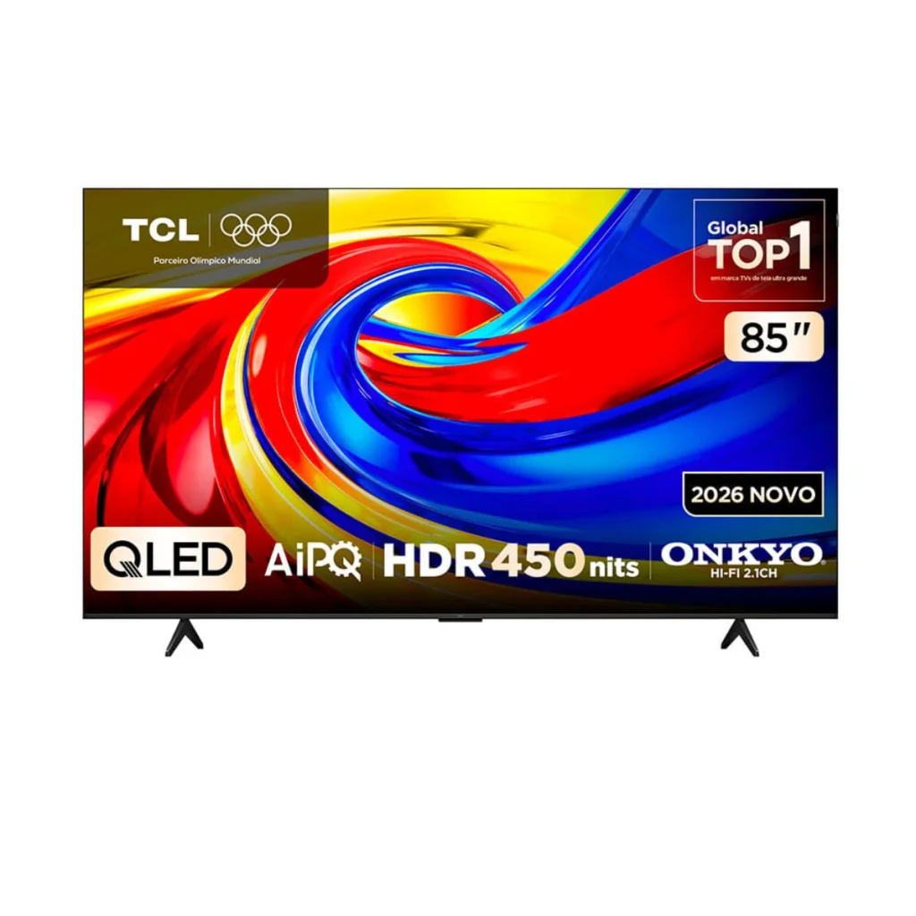 Smart TV tcl P7L 85" qled 4K 120 Hz google TV 85P7L