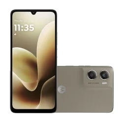 Smartphone Motorola Moto G06 64 GB 4 GB RAM Bege — H&H Suprimentos Corporativos