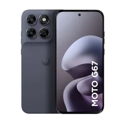 Smartphone Motorola Moto G67 5G 128 GB 4 GB RAM Chumbo — H&H Suprimentos Corporativos