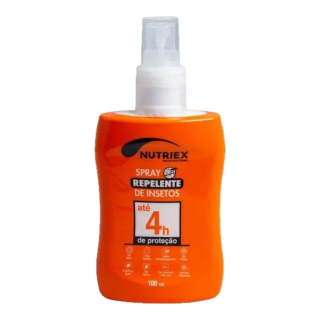 Spray repelente de insetos nutriex profissional 4 horas 100 ml