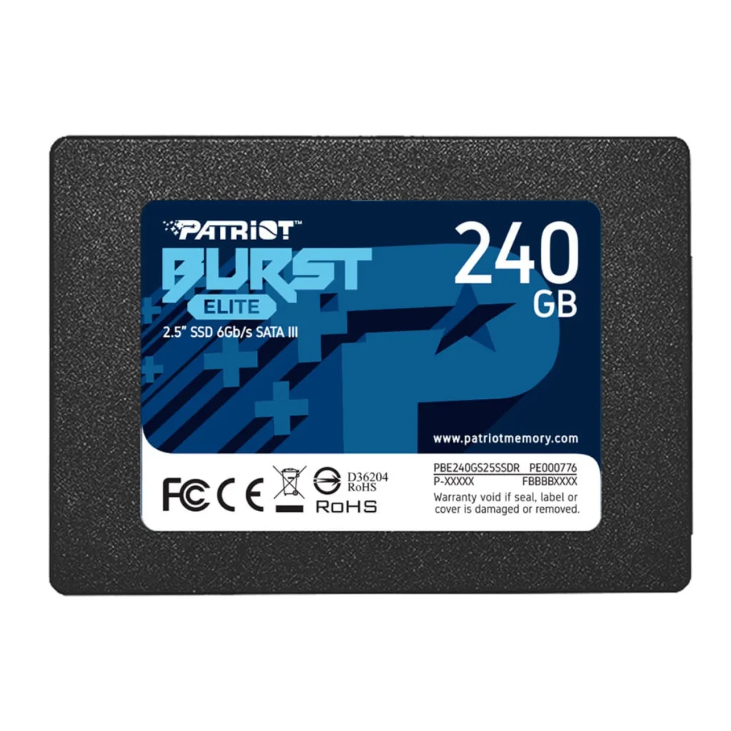 SSD patriot burst elite 240GB 2,5" SATA iii