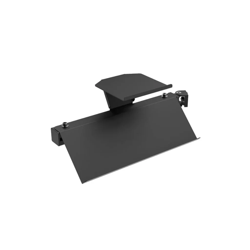 Suporte cockpit extreme 4.0 para teclado e mouse preto em aço carbono