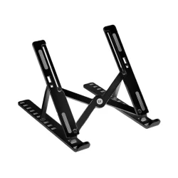 Suporte de Mesa Bright BC003 para Notebook até 18 Polegadas Dobrável Preto — H&H Suprimentos Corporativos