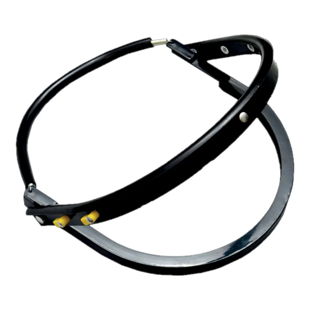 Suporte universal para protetor facial em capacete delta Plus preto