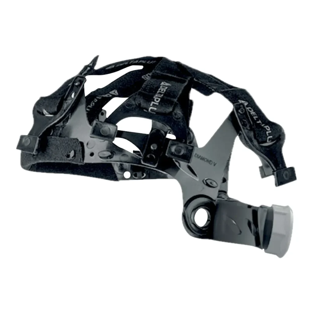 Suspensão harness v delta Plus para capacete diamond v preta