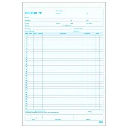 Talão de Pedido 1/18 Médio 50 Folhas Tilibra — H&H Suprimentos Corporativos