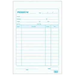 Talão de Pedido 1/32 Pequeno 50 Folhas Tilibra — H&H Suprimentos Corporativos
