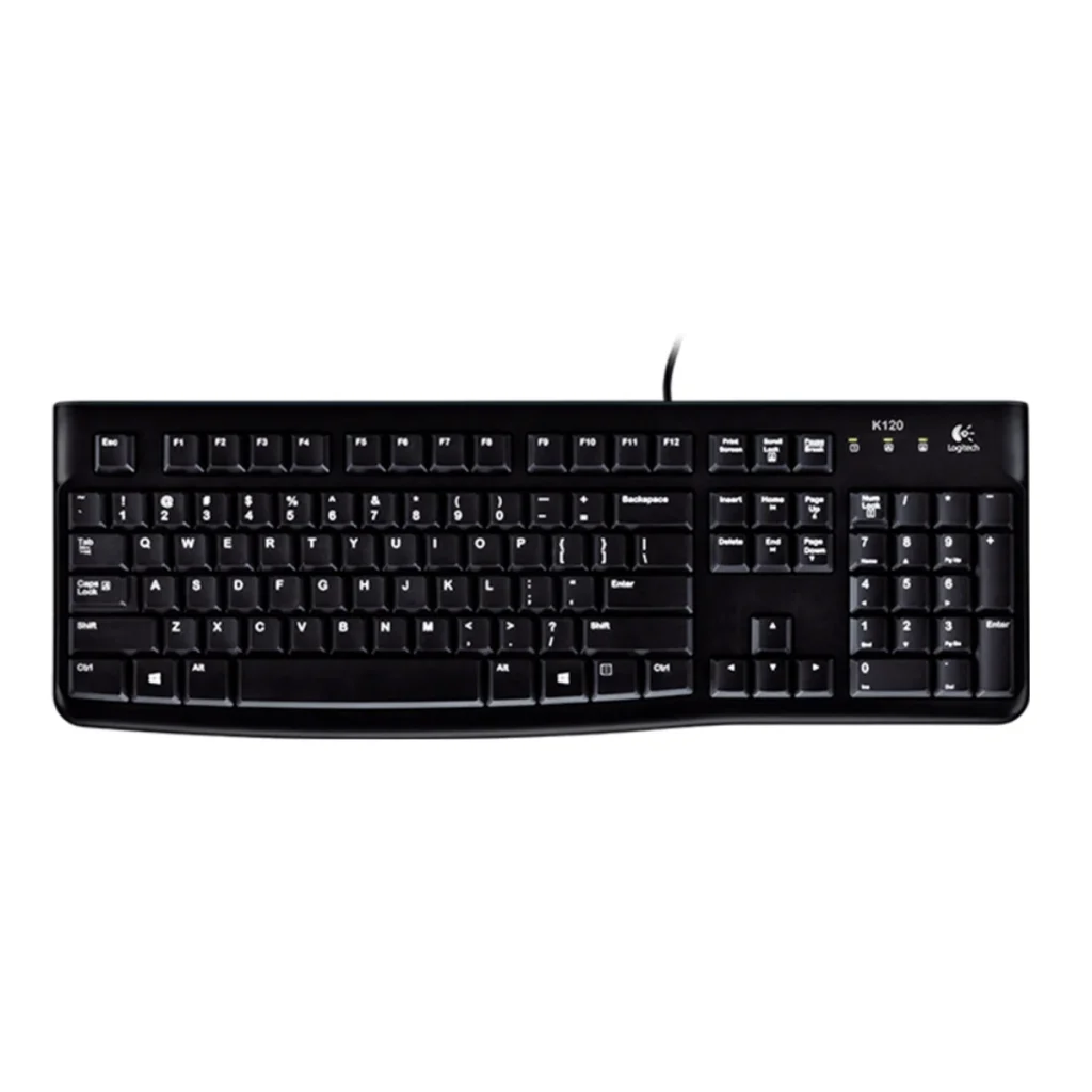 Teclado Logitech K120 USB com fio