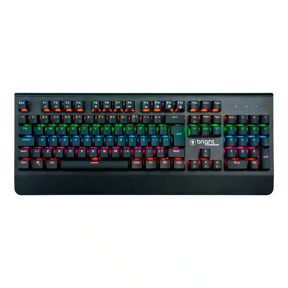 Teclado mecânico Gamer Bright Titanium GTC562 preto