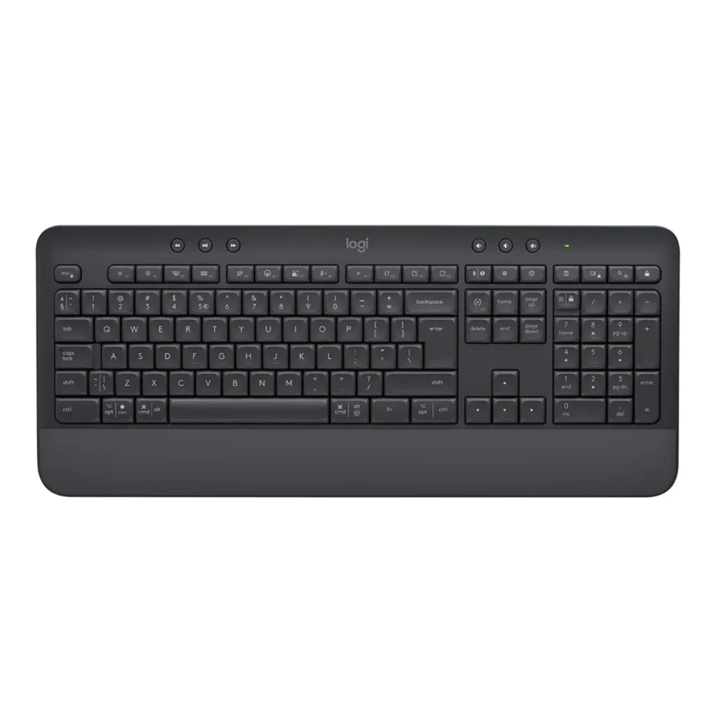 Teclado sem fio Logitech signature K650 Bluetooth grafite