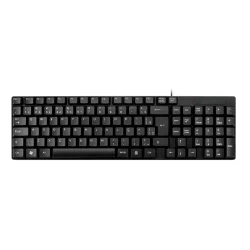 Teclado USB Multilaser TF100 ABNT2 Preto — H&H Suprimentos Corporativos