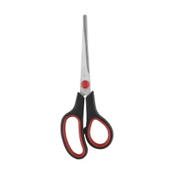 Tesoura de Aço Inox 17 cm Cabo Emborrachado BRW TE1702 — H&H Suprimentos Corporativos