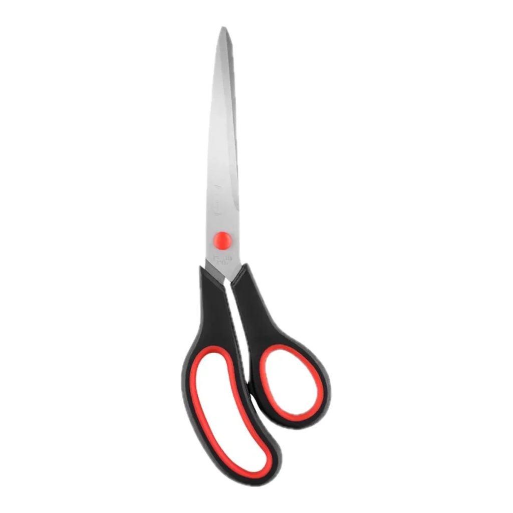 Tesoura multiuso BRW 25 cm inox cabo emborrachado TE2502