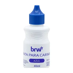 Tinta para Almofada de Carimbo Azul BRW — H&H Suprimentos Corporativos