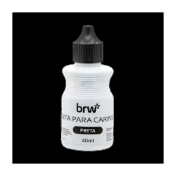 Tinta para Almofada de Carimbo Preta BRW — H&H Suprimentos Corporativos