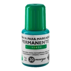 Tinta para Marcador Permanente Verde 20 ml BRW TR7004 — H&H Suprimentos Corporativos