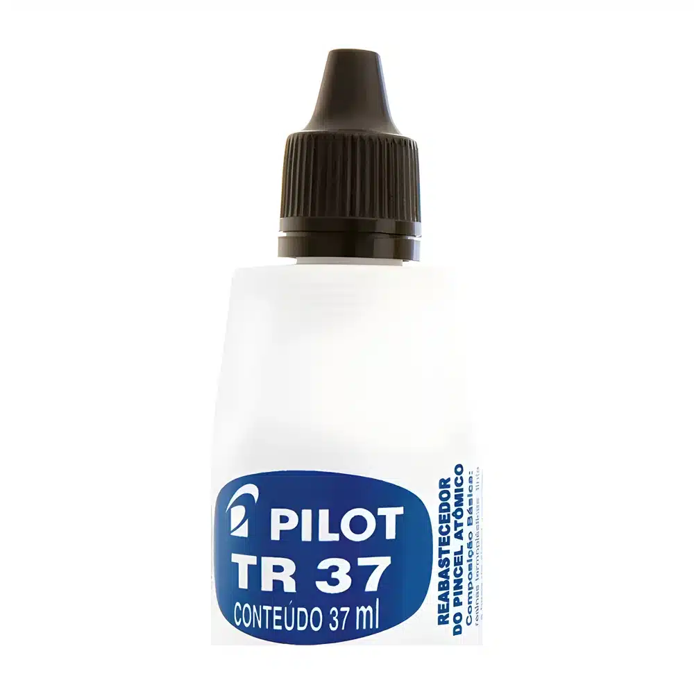 Tinta para pincel atômico Pilot TR37 preta 37 ml