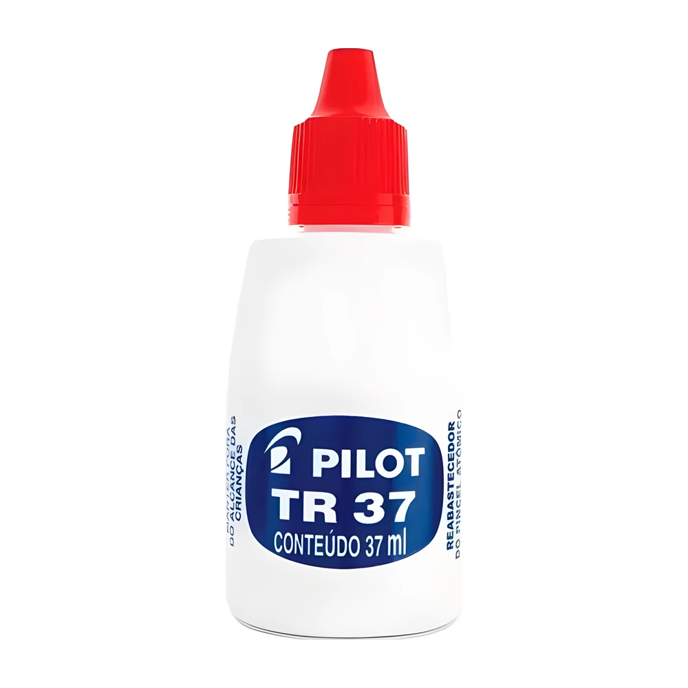 Tinta para pincel atômico Pilot TR37 vermelho (37 ml)