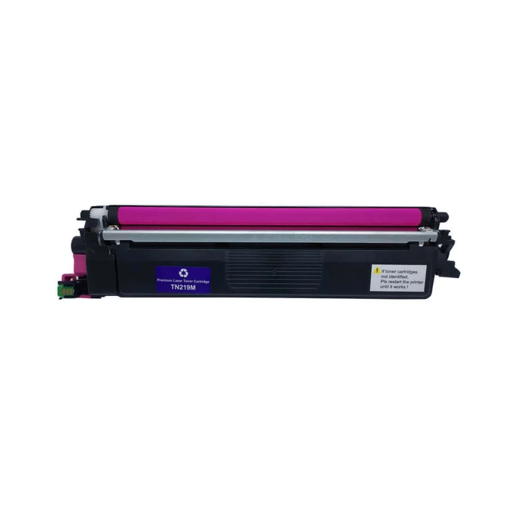 Toner compatível Brother TN-219M TN219 magenta 1.200 páginas