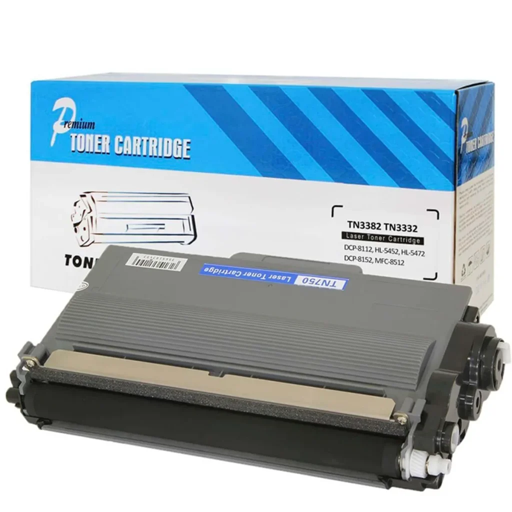 Toner compatível Brother TN-3382 preto 8.000 páginas