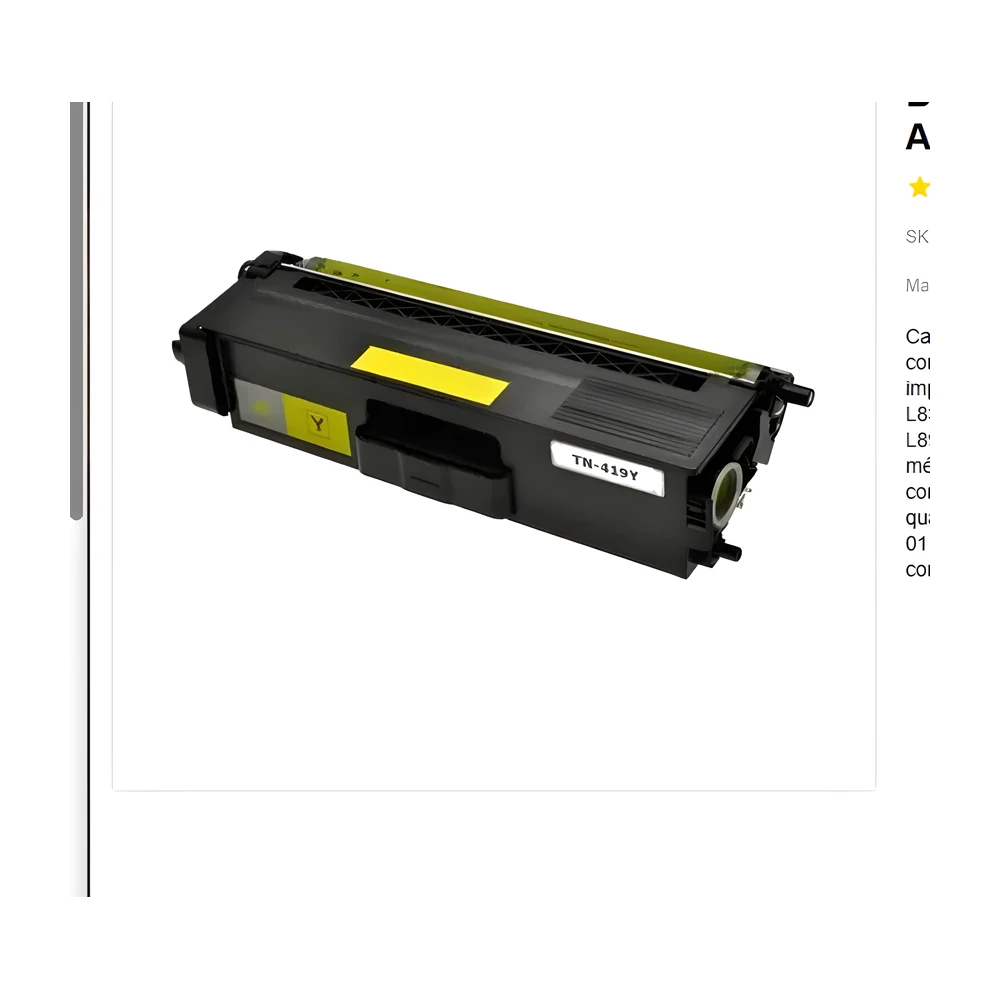 Toner compatível com Brother TN-419 amarelo