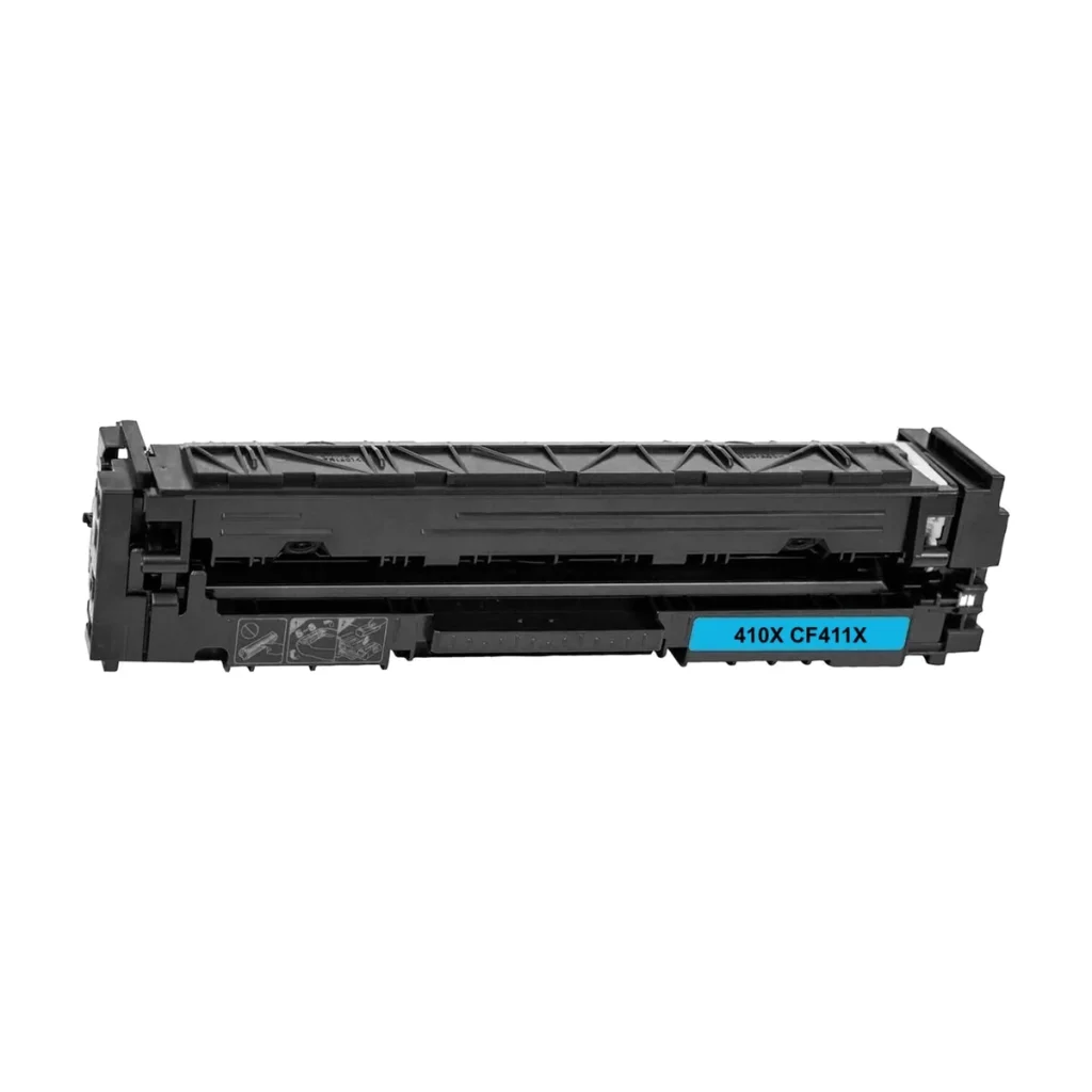 Toner compatível HP 410A CF411A ciano 2.300 páginas