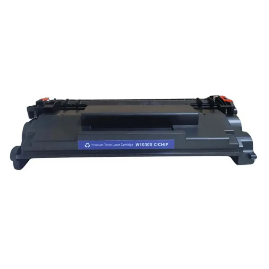 Toner compatível HP W1030X 30X preto 9.700 páginas com chip