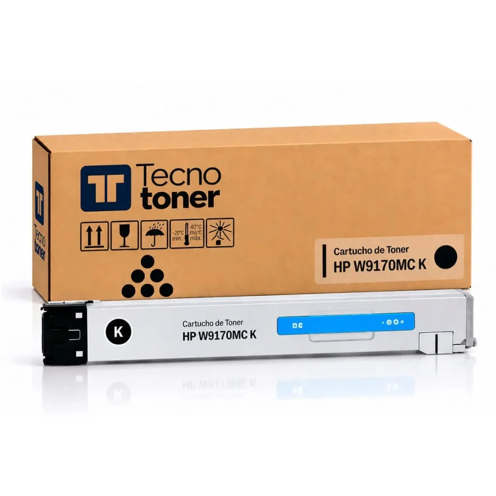 Toner compatível HP W9170MC W9170 preto 50.000 páginas