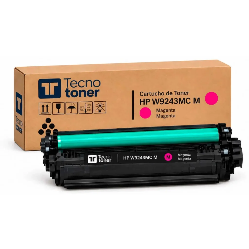 Toner compatível HP W9243MC W9243 magenta 14.000 páginas