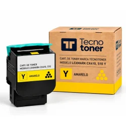 Toner Compatível Lexmark 80C8HY0 Amarelo 3.000 Páginas — H&H Suprimentos Corporativos