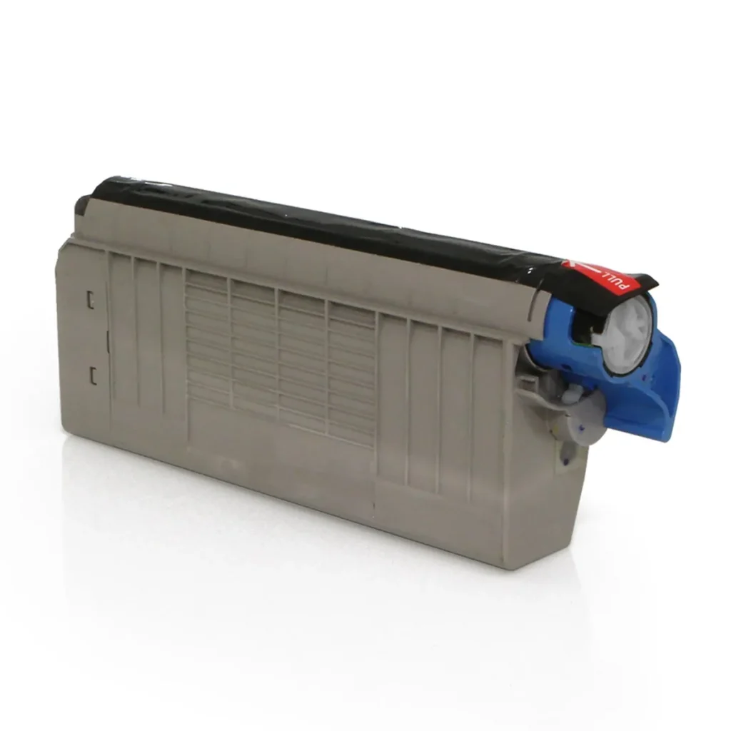 Toner compatível okidata C711 C710 44318603 ciano 11.500 páginas