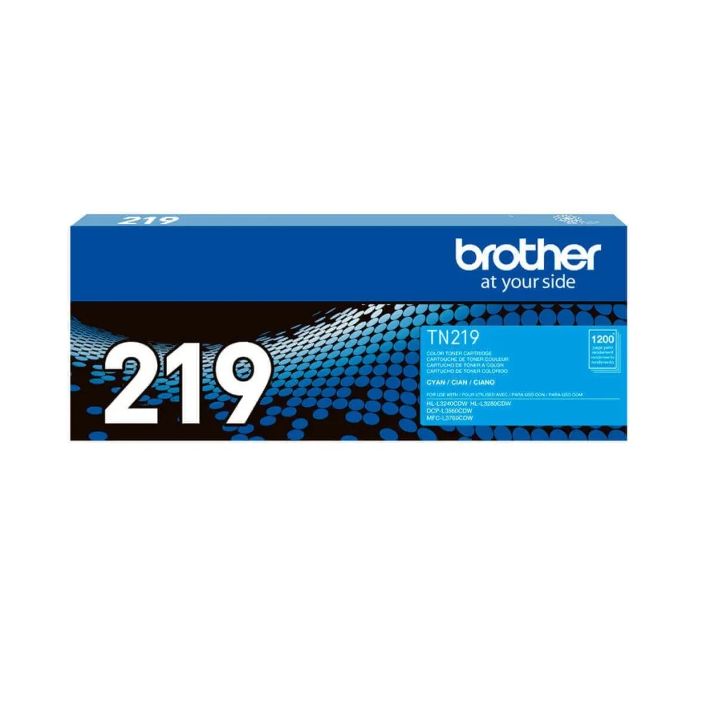 Toner original Brother TN-219C ciano 1.200 páginas