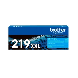Toner Original Brother TN-219XXLC Ciano 4.000 Páginas — H&H Suprimentos Corporativos