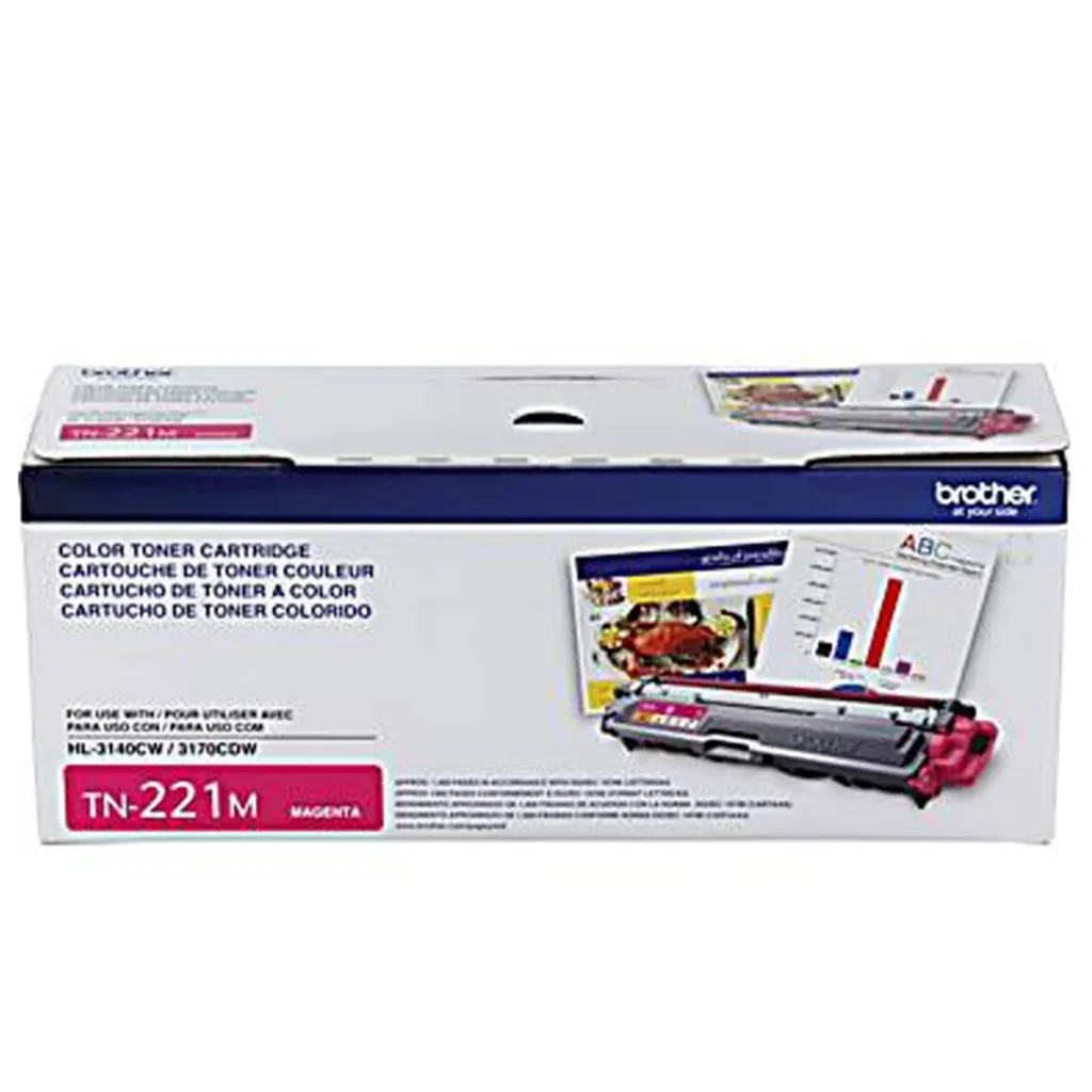 Toner original Brother TN-221M TN221 magenta 1.400 páginas