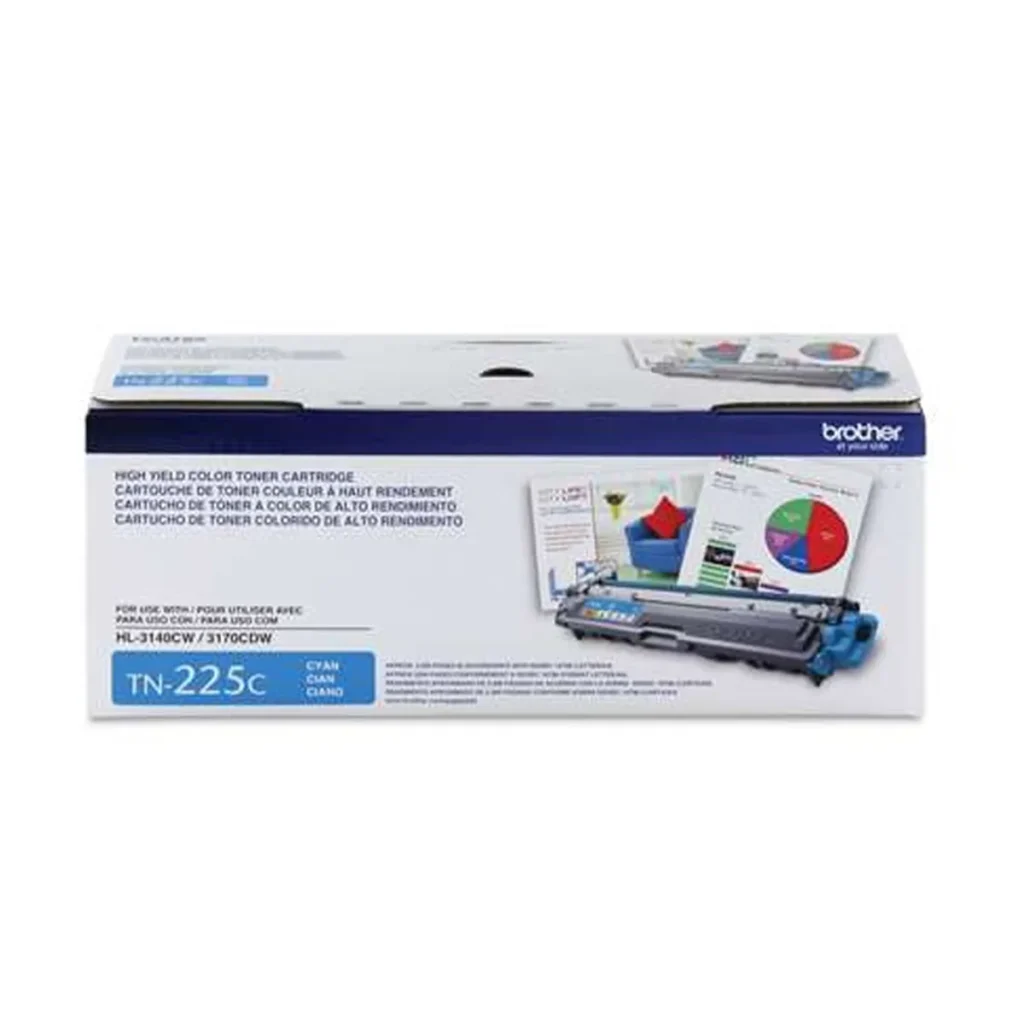 Toner original Brother TN-225C TN225 ciano 2.200 páginas
