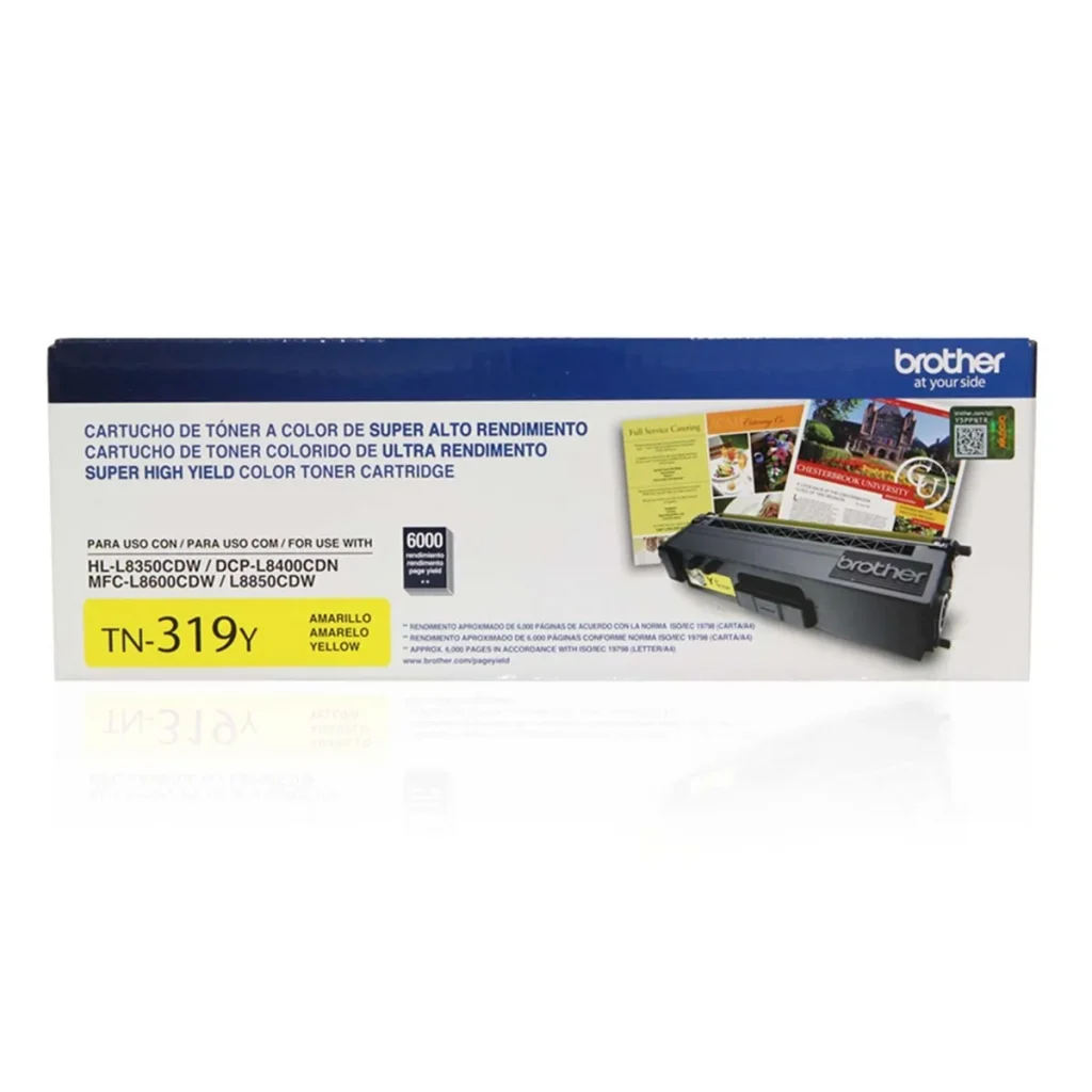 Toner original Brother TN-319Y amarelo