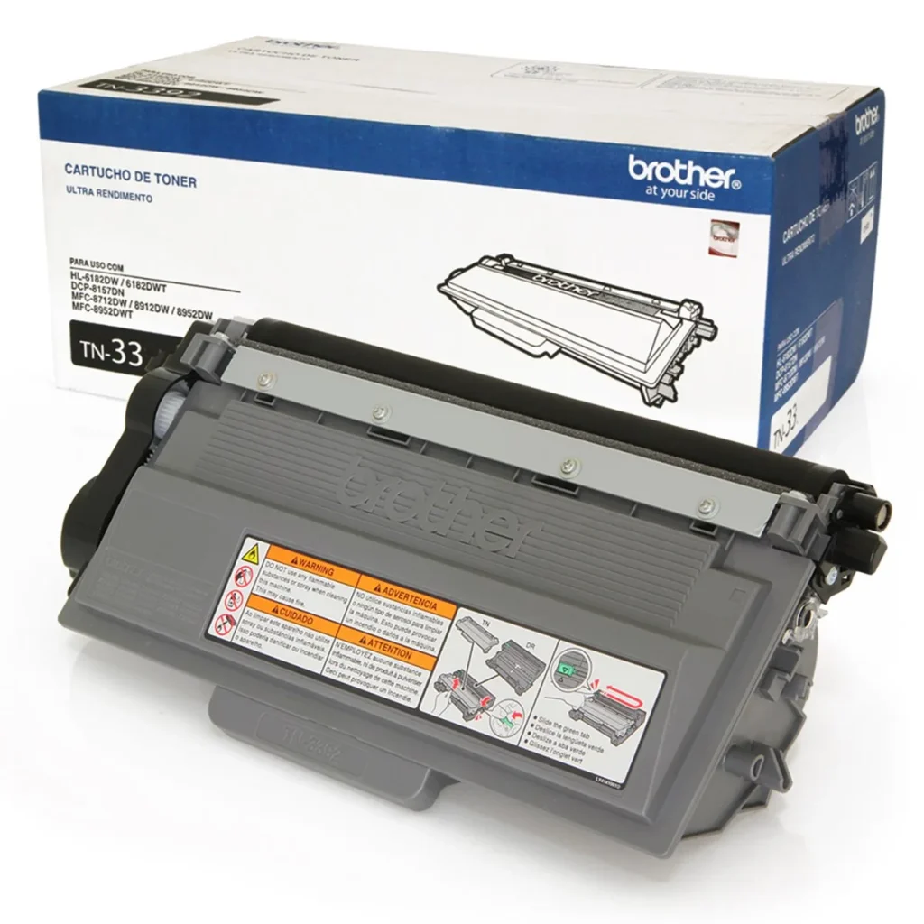 Toner original Brother TN-3332 preto