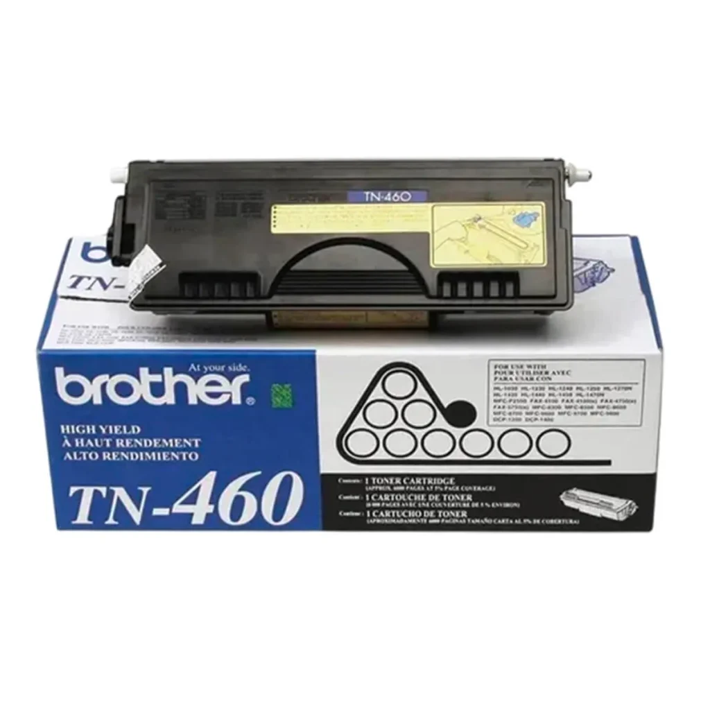 Toner original Brother TN-460 preto 6.500 páginas