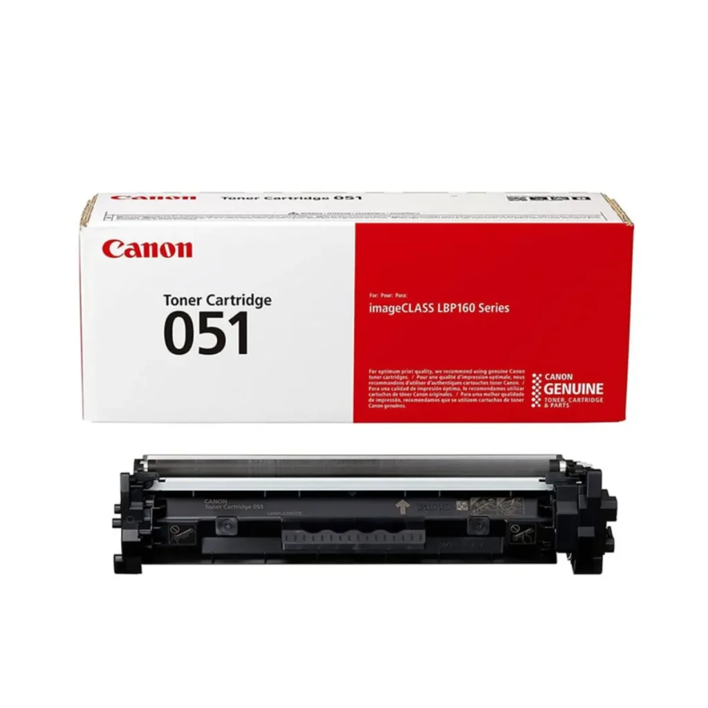 Toner original Canon 051 preto 1.700 páginas