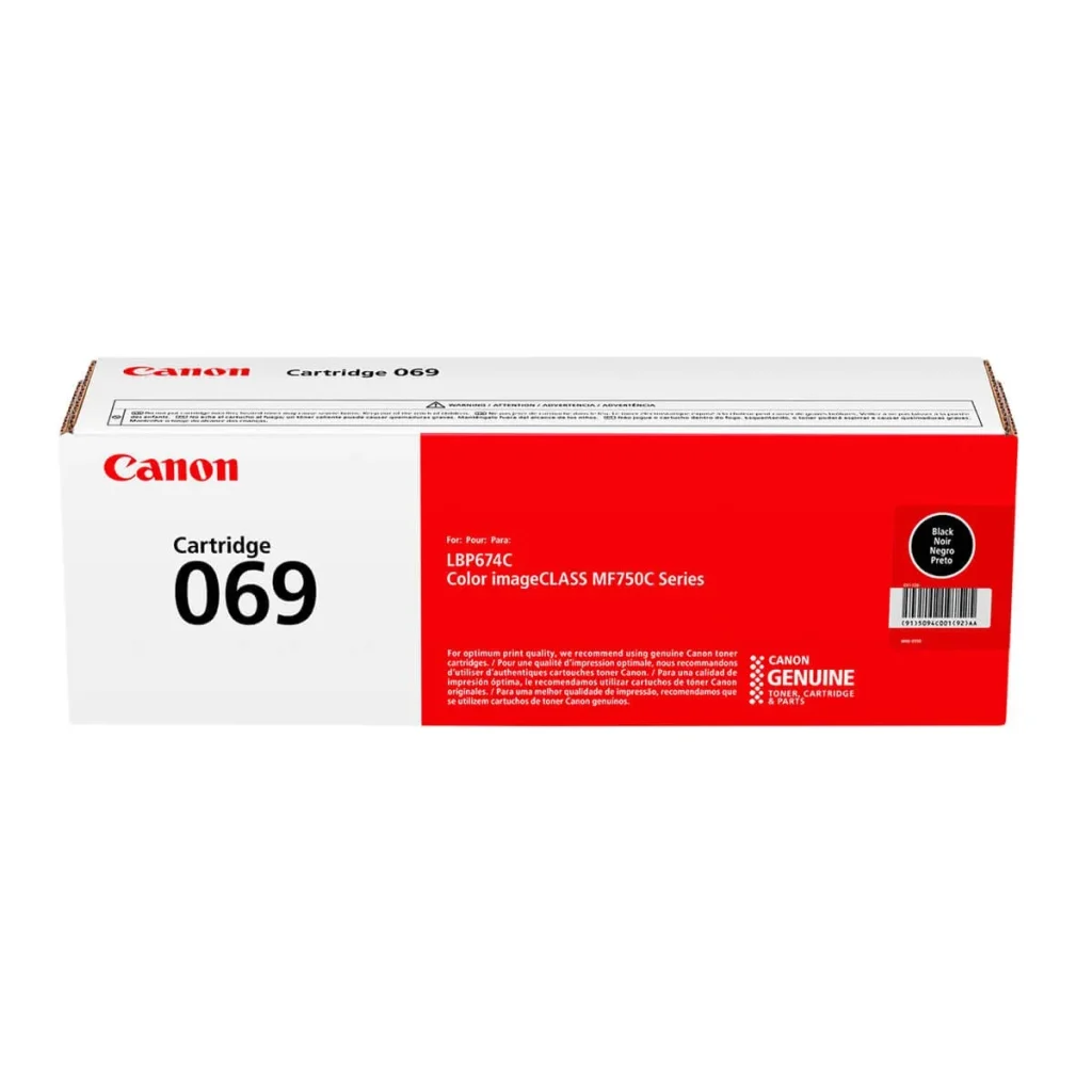Toner original Canon 069 5094C001AA preto 2.100 páginas