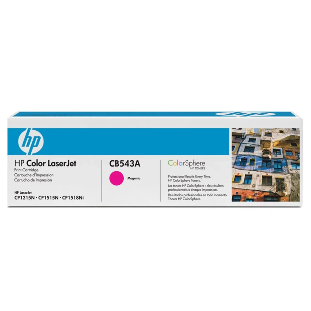 Toner original HP 125A CB543A magenta 1.400 páginas