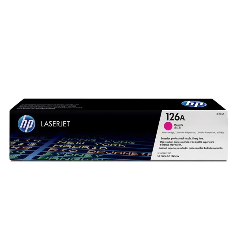 Toner original HP 126A CE313A magenta 1.000 páginas