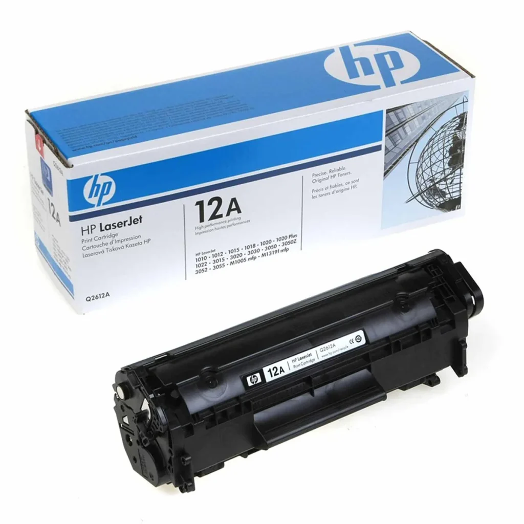 Toner original HP 12A Q2612A preto 2.000 páginas