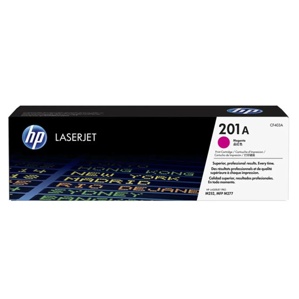 Toner original HP 201A CF403A magenta 1.400 páginas